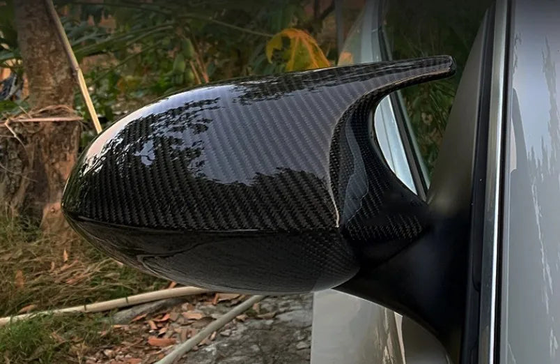Carbon Fiber  Rear Mirror Covers for selected BMW Model