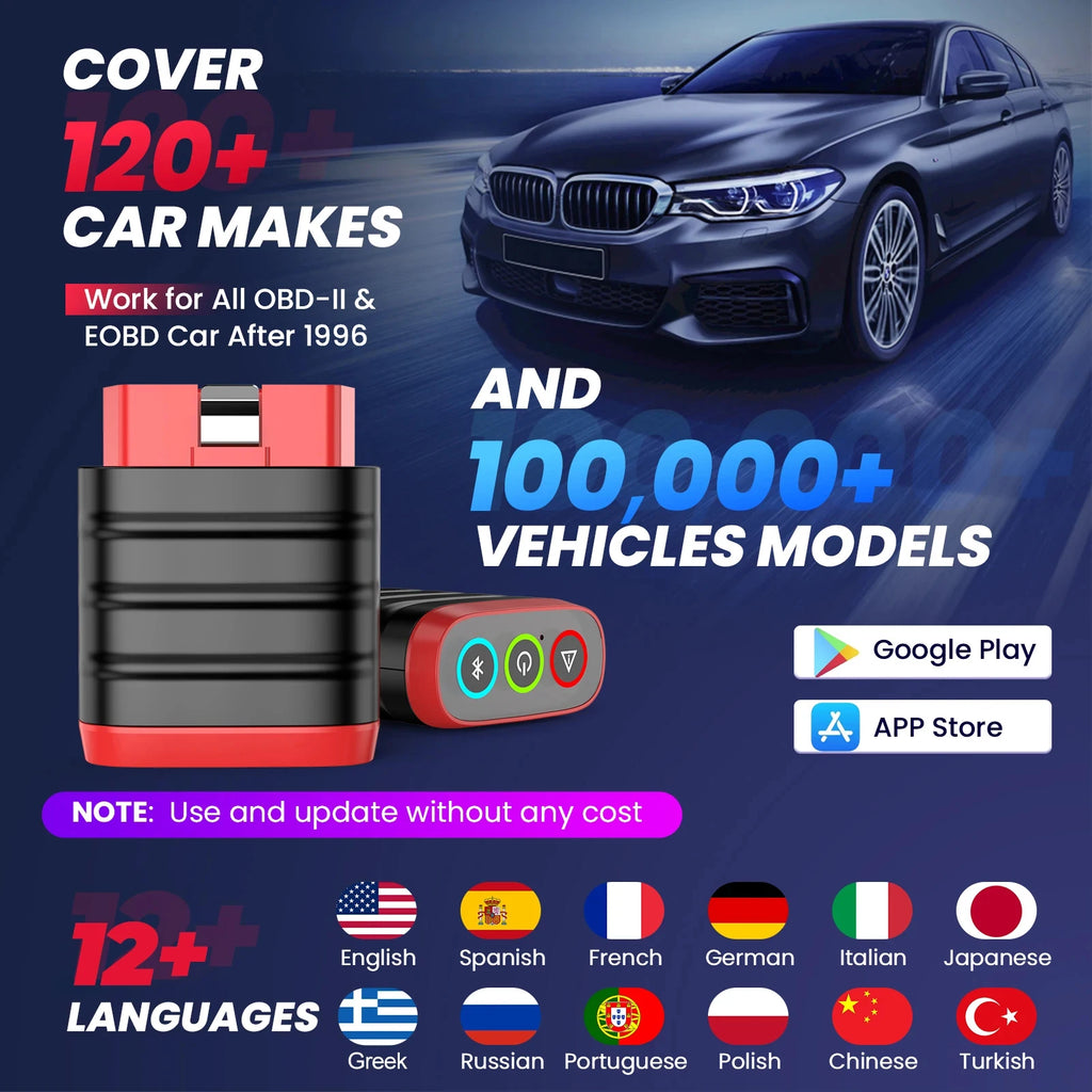 THINKCAR ThinkDiag Mini Bluetooth OBD2 Scanner