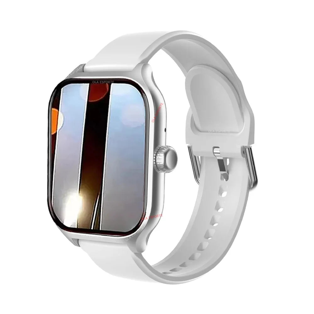 2025 Bluetooth Smart Watch | HD Touchscreen | Heart Rate, SpO₂ & Sleep Monitor | IP68 Waterproof | Android & iPhone