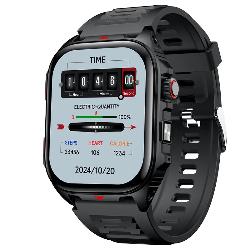 2026 Bluetooth Smart Watch | HD Touchscreen | Heart Rate & Fitness Tracker | Call Function | Android & iPhone