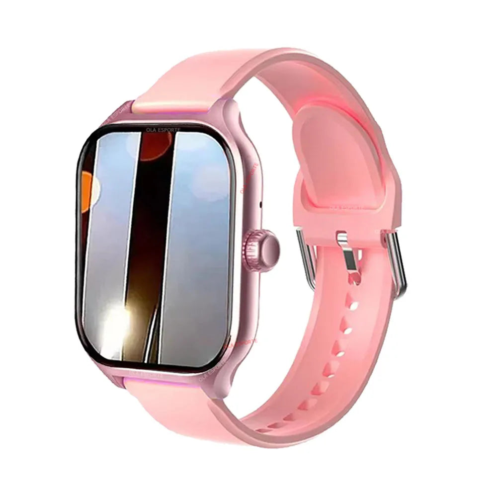2025 Bluetooth Smart Watch | HD Touchscreen | Heart Rate, SpO₂ & Sleep Monitor | IP68 Waterproof | Android & iPhone