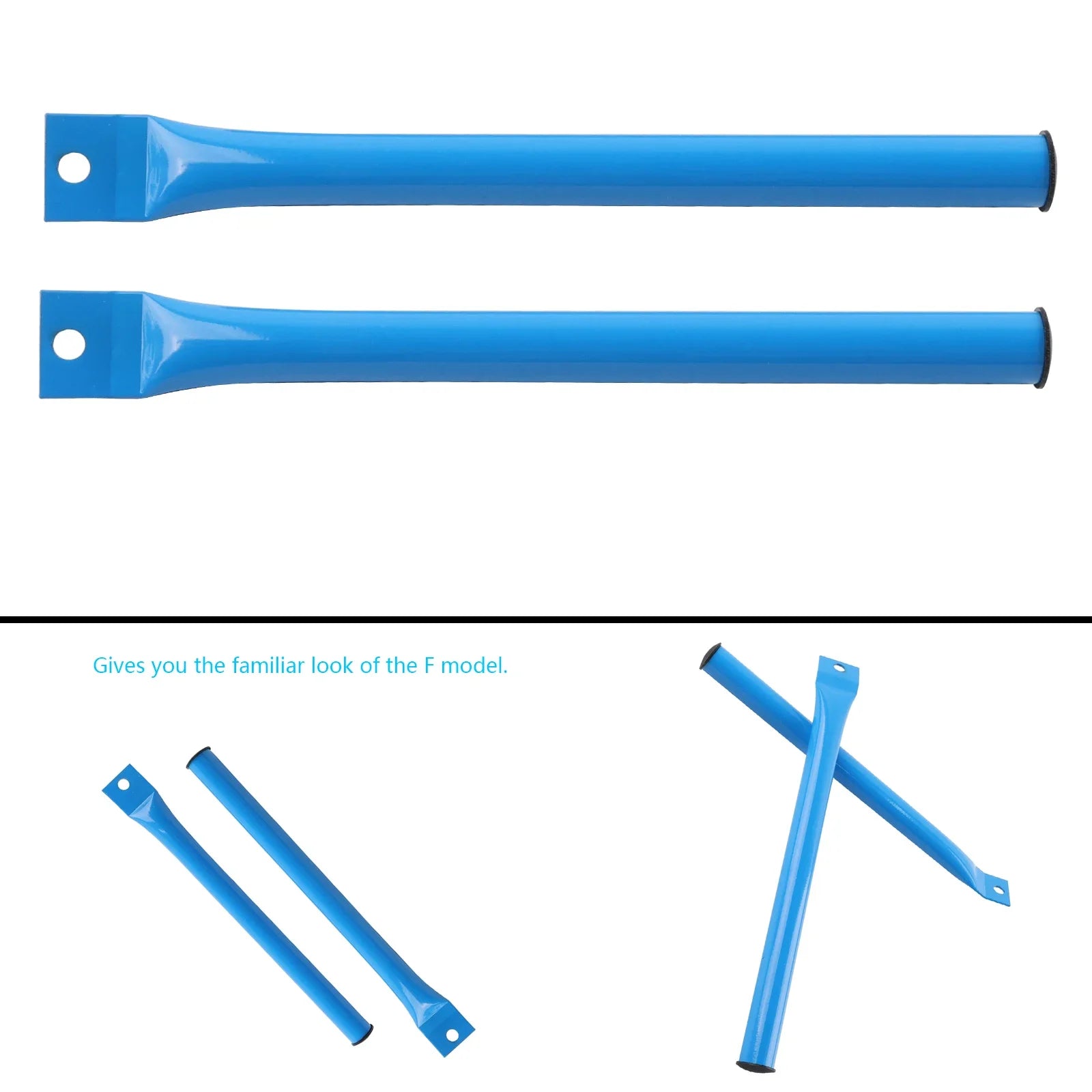 Blue Front Grille Kidney Braces V Brace Bars For BMW E- Series