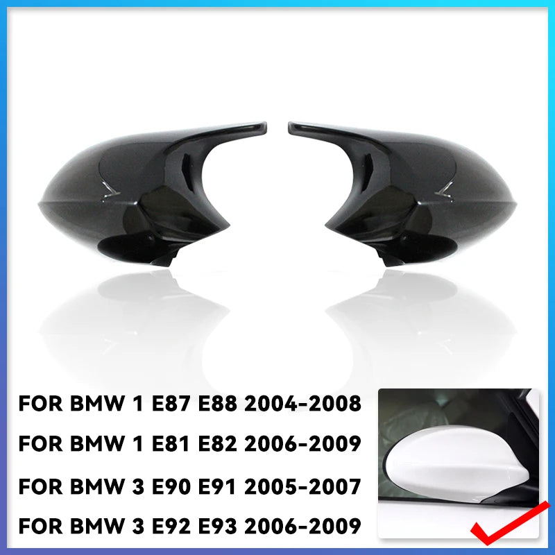 Carbon Fiber  Rear Mirror Covers for selected BMW Model