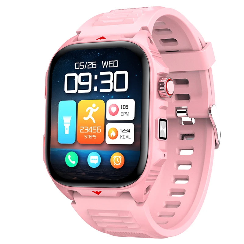 2026 Bluetooth Smart Watch | HD Touchscreen | Heart Rate & Fitness Tracker | Call Function | Android & iPhone