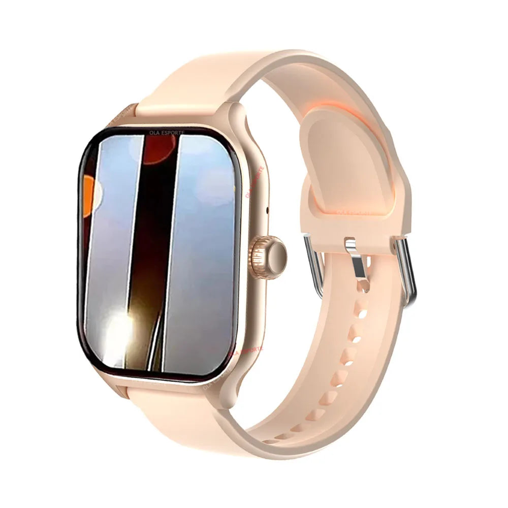2025 Bluetooth Smart Watch | HD Touchscreen | Heart Rate, SpO₂ & Sleep Monitor | IP68 Waterproof | Android & iPhone